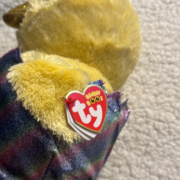 Ty Beanie Boos Megg The Easter Chick 9 Inch Medium Buddy 2019 - Picture 3 of 4